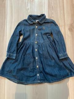 ラルフローレン　デニムワンピース　18m 85cm ラルフローレン デニムワンピース 18m 85cm - メルカリ