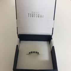 TSUTSUMI K10ホワイトゴールド サファイアリング