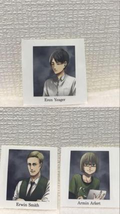 劇場版 進撃の巨人 スクールカースト トレーディングフレームバッジ 7個セット 劇場版 進撃の巨人 スクールカースト トレーディングフレーム