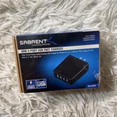新品Sabrent　40W　4ポートUSB急速充電器　smart ports