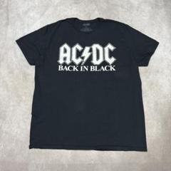 AC/DC バンドTシャツ BACK IN BLACK バンドTシャツ XL