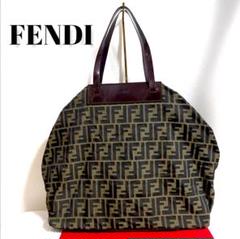 FENDI フェンディ ハンドバッグ ズッカ柄 ミニトートバッグ 美品 レア