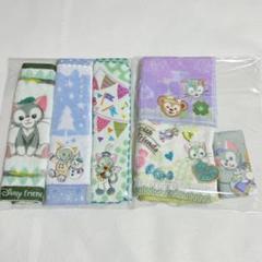 ジェラトーニ タオル ハンカチ まとめ売り ダッフィー シェリーメイ ジェラトーニ タオルハンカチ 3枚