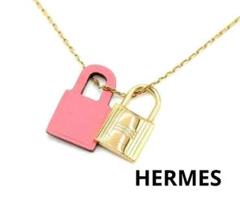 極美品✨️　エルメス ネックレス オーケリー メタル ゴールド HERMES ネックレス O'Kelly GM オーケリー 078853CC(506881456