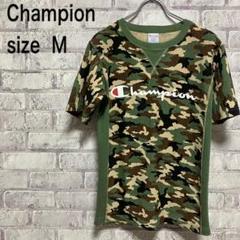 【Champion】チャンピオン Tシャツ Mサイズ 迷彩柄 お洒落