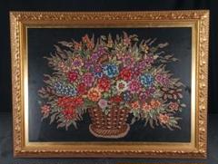 専用Y2315 ペルシャ絨毯 タブリーズ産 ウール×シルク 絵画絨毯 額装 専用Y2315 ペルシャ絨毯 タブリーズ産 ウール×シルク 絵画絨毯