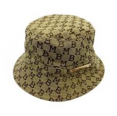 MOBB バケットハット　　モノグラム　ロゴ入り MONOGRAM JACQUARD HAT -BLACK- | WALKIN STORE WEB SHOP