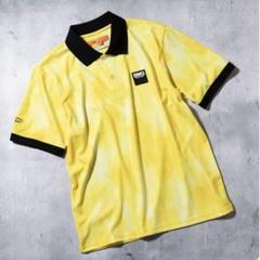 『美品』EAMS GOLF 半袖ポロシャツ　ストーンウォシュ柄