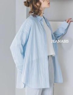 JEANASIS マルチストライプ2WAYスリーブシャツ