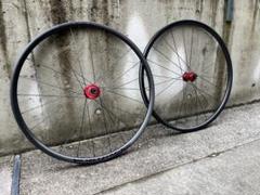 bontrager　PRADIGM SL DISC赤ハブ bontrager PRADIGM SL DISC赤ハブ - メルカリ