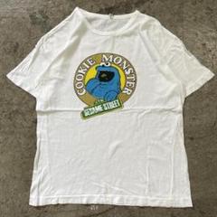 80s 90s SESAME STREET セサミストリート Tシャツ L
