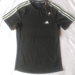adidas Techfit トレーニングシャツ ブラックXL