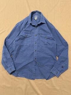 最終処分値 【訳アリ価格】 J.Crew ワークシャツ 長袖シャツ ネイビー