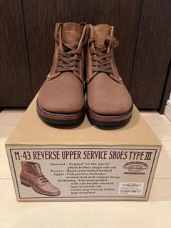 TOYS McCOY NEWS::M-43 REVERSE UPPER SERVICE SHOES TYPE Ⅲ！！