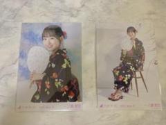 乃木坂46 生写真 一ノ瀬美空 浴衣レアポヨリ 乃木坂46 一ノ瀬美空 浴衣 2023 ランダム生写真 2種セット