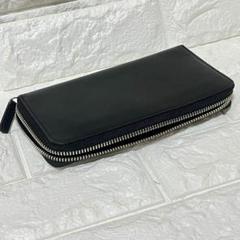 新品　未使用品！　ビジネスレザーファクトリー　長財布（ラウンドファスナー） ビジネスレザーファクトリー 長財布(蛇腹ラウンドファスナー