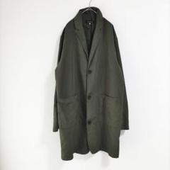 〈ANTIQULOTHES〉ロングジャケット カーキ カジュアル L