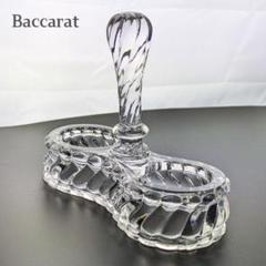 レトロなダイニングに★バカラ バンブー ソルト ペッパー スタンド 大きめ14㎝ satoさん専用 レトロなダイニングに☆バカラ バンブー ソルト