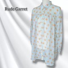 ルードギャレット 【L】 トップス シャツ ブラウス 花柄 ロールアップ袖 春夏