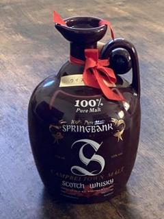 スプリングバンク スコッチ ウイスキー SPRINGBANK 陶器 未開栓 古酒 楽天市場】【未開栓】SPRING BANK スプリングバンク 8年 750ml