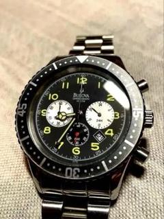 Bulova クロノグラフ　メンズ時計