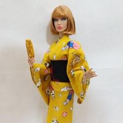 ♡Barbie♡バービー♡ゆかた♡浴衣＆小物4点セット♡新品未使用♡大人サイズ Barbieバービーゆかた 浴衣 - メルカリ