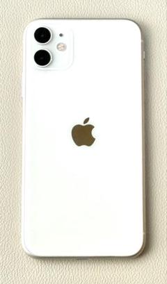 iPhone11 64GB ホワイト 本体＋未使用付属品　バッテリー85％