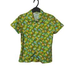 vintage 花柄　ブラウス　itimi shury PINNAP Y2K