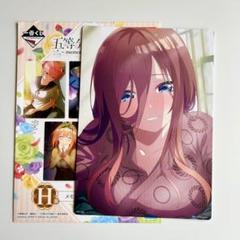 五等分の花嫁イラストボード（三玖ホログラム） 映画『五等分の花嫁』 - 描き下ろしイラスト 中野三玖 制服