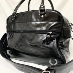 【ゴルフ　大容量】フレッドペリー　ボストンバッグ　ショルダーバッグ　2WAY