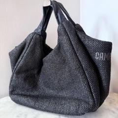 CAMPER カンペール ヴァルデモッサ グレー 黒　メッシュ かごバッグ CAMPER カンペール ヴァルデモッサ グレー シルバー メッシュ