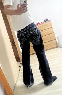【着画有】True religion joey superT io着用 フレア