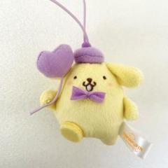 ポムポムプリン　カラフルバルーン マスコット　紫　サンリオ
