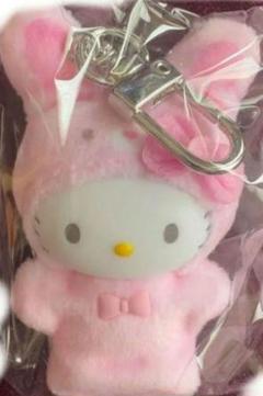 新品 レトロ ハローキティ ぬいぐるみ キーチェーン 不思議の国のアリス うさ耳 ハローキティ ぬいぐるみ グッズコレクション 不思議の国の