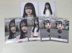 櫻坂46 生写真 四期生お披露目制服 目黒陽色 直筆サイン ヒキ