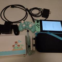 【動作確認済み】あつまれどうぶつの森セット　Switch　本体　ソフト無し