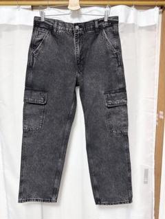 リーバイス Levi’s 568 デニム ジーンズ W33 L30 黒 メンズのサムネイル