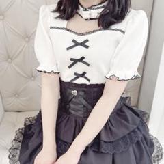 00s 旧MA＊RS オールド マーズ　ビッグリボン付き半袖カットソー　MARS 00s 旧MA＊RS オールド マーズ ビッグリボン付き半袖カットソー