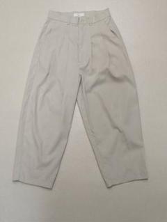 remer ツータック ワイド シルエット スラックス
