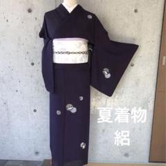 今年も話題の ウサギ柄の訪問着 絽 夏着物】正絹 C品 メルカリ - 着物・浴衣