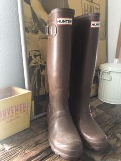 【希少】HUNTER レインブーツ UK6 25.5.cm ラメ ピンクゴールド 希少】HUNTER レインブーツ UK6 25.5.cm ラメ ピンクゴールド