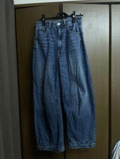 ZARA TRFバギーバルーンミッドライズジーンズ　36サイズ