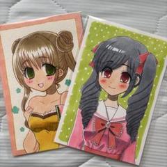 【匿名配送】手描きイラスト オリジナル 創作 『まとめ売り①』