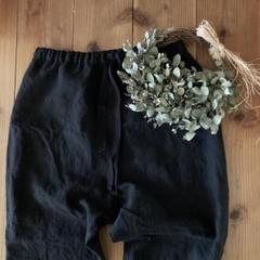 ohagiページ❇︎ハンドメイド❇︎もんぺパンツ　サルエルタイプ　ブラック ohagi様専用ページ❇︎ハンドメイド❇︎もんぺパンツ サルエル