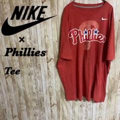 【D56】NIKE×Philliesナイキ × フィリーズプリントロゴTee