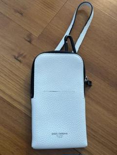 DOLCE & GABBANA スマホケース（ショルダー）ホワイト