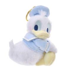 【お顔厳選】　ドナルド　ぬいぐるみキーホルダー　王冠　腕組み　birthday ドナルド バースデー 誕生日 ぬいぐるみ キーチェーン