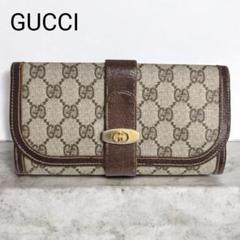 GUCCI オールドグッチ ビンテージ インターロッキング GGプラス 長財布