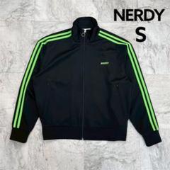 ⭐️NERDY ノルディ トラックジャケット S ブラック K-POP ジャージ ⭐️NERDY ノルディ トラックジャケット L 黒 ジャージ K-POP