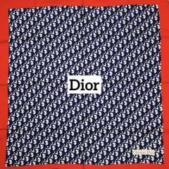 Dior ディオール スカーフ トロッター　総柄ロゴ　ネイビー×レッド 楽天市場】クリスチャンディオール トロッター スカーフの通販